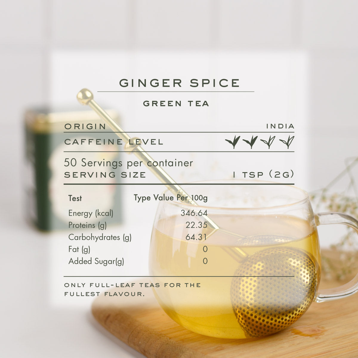 Winter Edition : Ginger Spice Green Tea