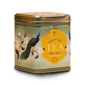 Darjeeling Silver Green Tea (Tin Caddy) - Makaibari USA