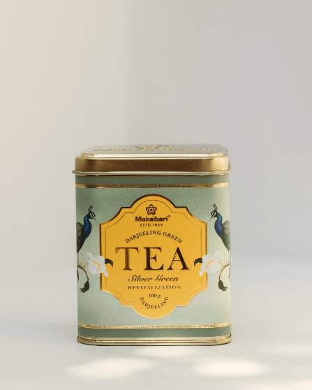 Darjeeling Silver Green Tea (Tin Caddy) - Makaibari USA