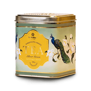 Darjeeling Silver Green Tea (Tin Caddy) - Makaibari USA