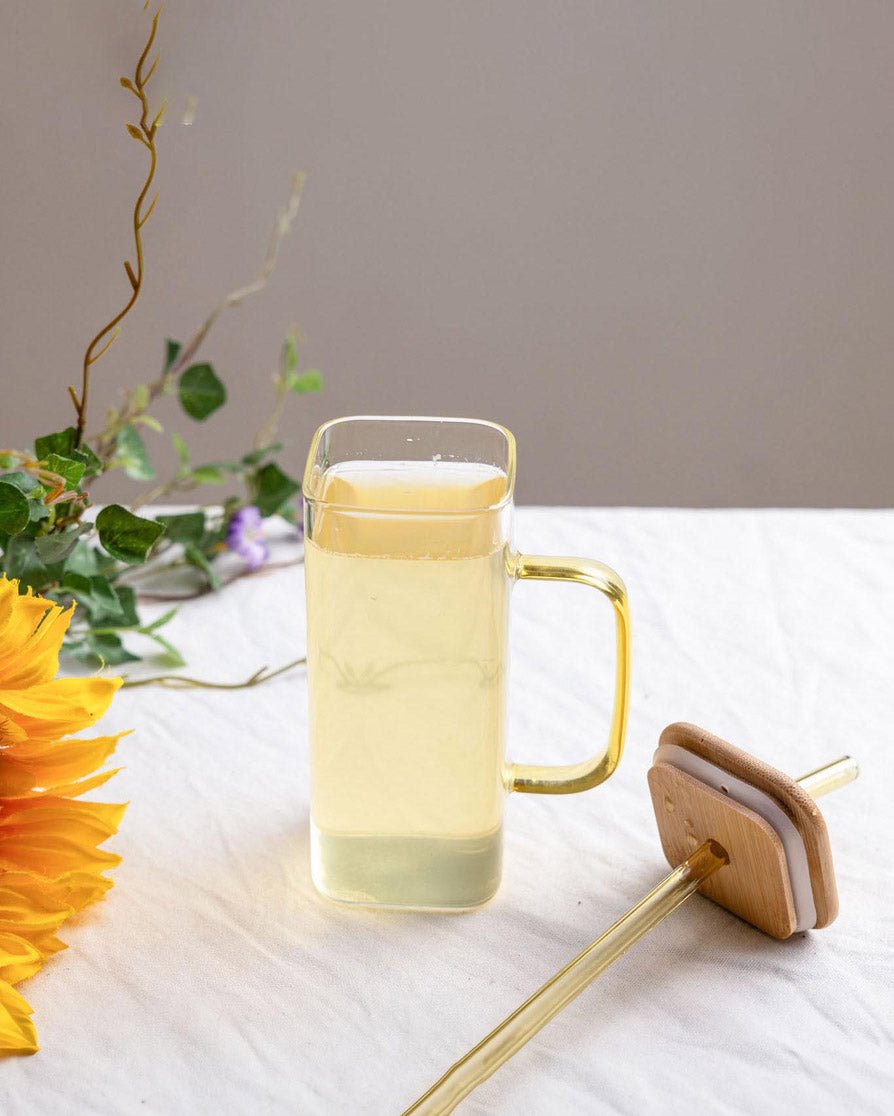 Iced Tea Glass Jar - MAKAIBARI TEA