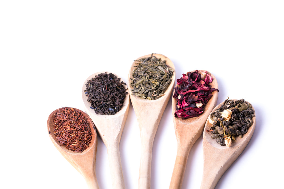 5 Must-Have Teas for a Better Lifestyle - Green Tea, Black Tea, White Tea, Oolong Tea & Roasted Tea