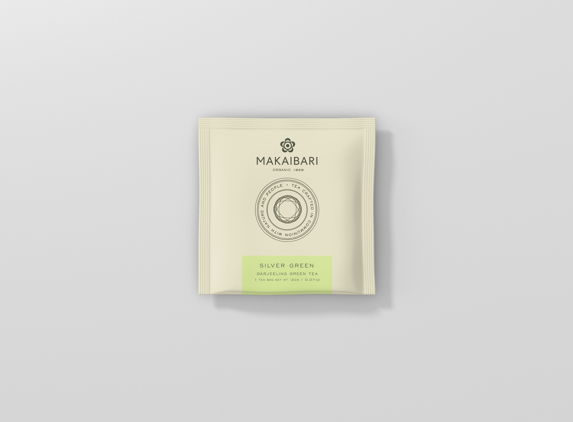 25 Organic Darjeeling Silver Green Tea Bags