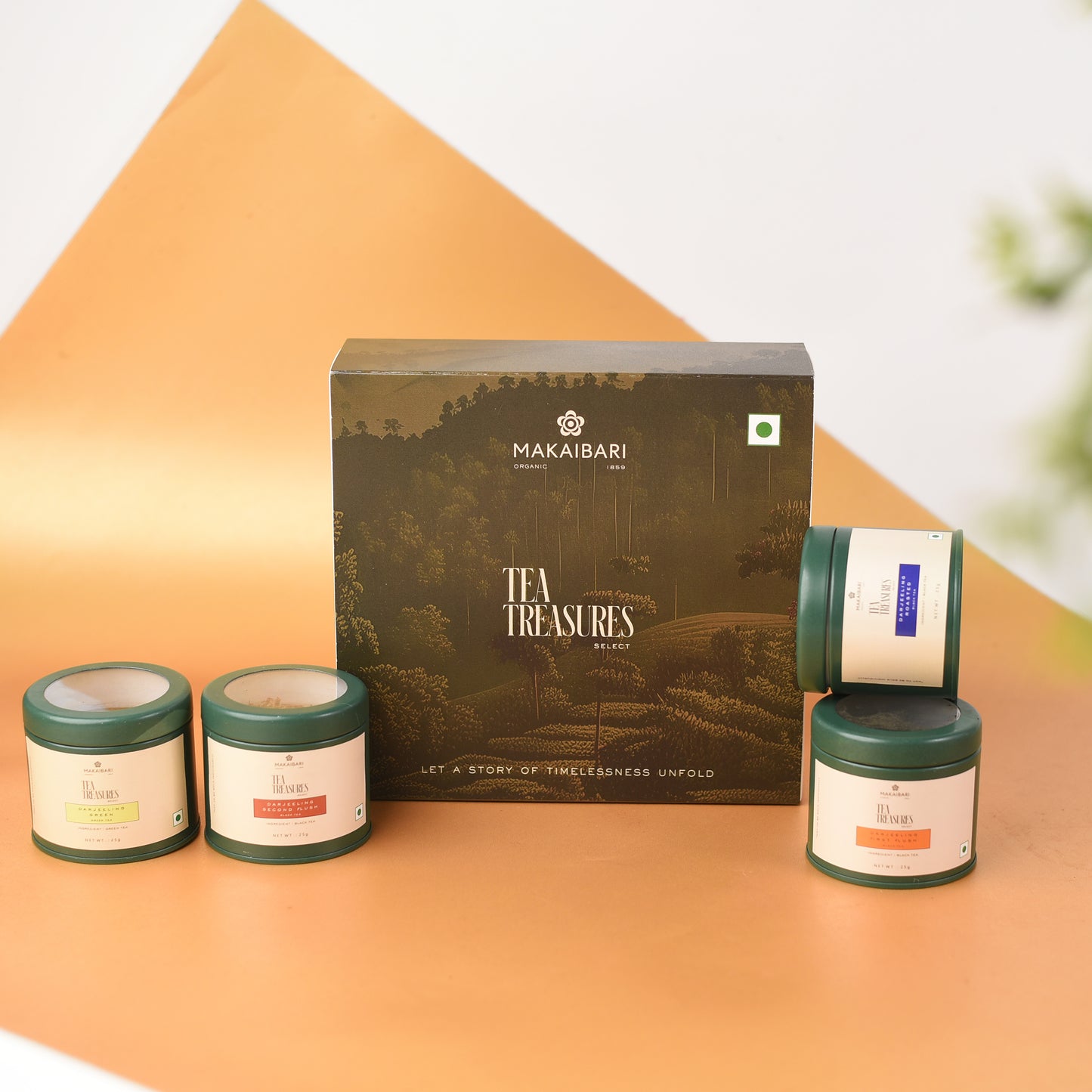 Makaibari Tea Treasures Select Gift Box 100g pack