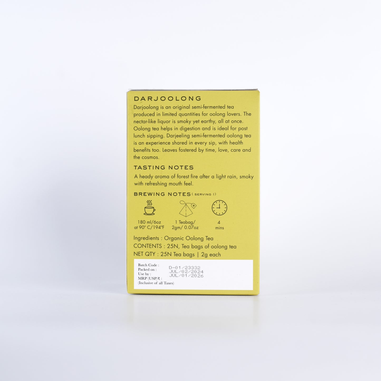 Darjoolong 25 Tea Bags