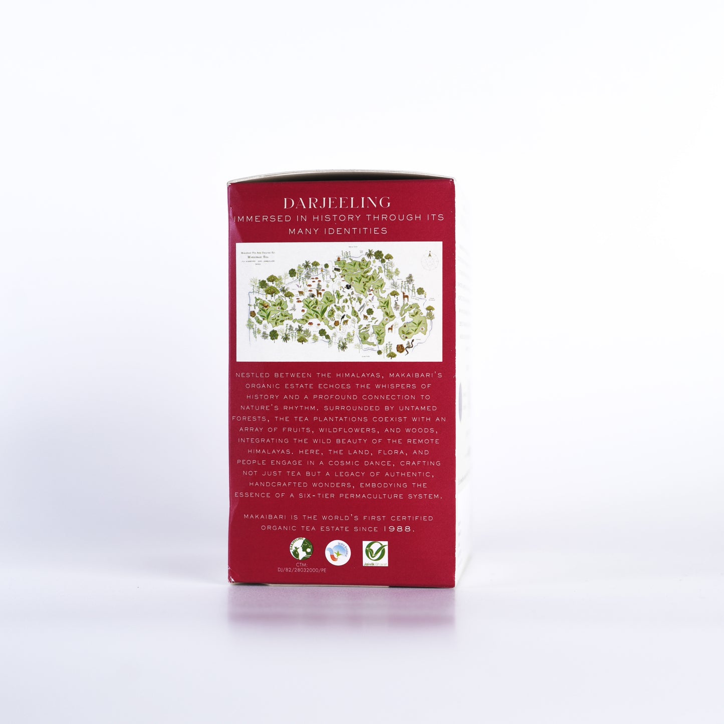 Makaibari Darjeeling Black Tea | 250 gm Mono Cartoon pack | Loose Black Tea