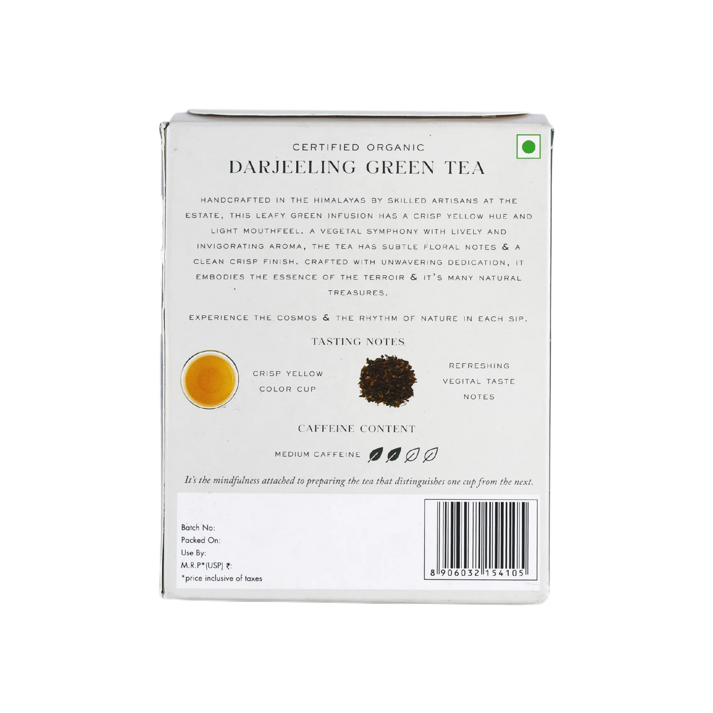 Makaibari Darjeeling Green Tea | 250 gm Mono carton | Loose pack Green Tea