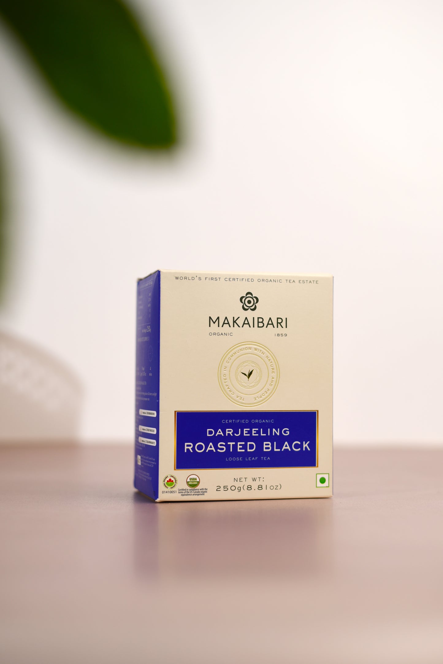 Makaibari Darjeeling Roasted Black | 250 gm Mono carton | Loose pack Black Tea