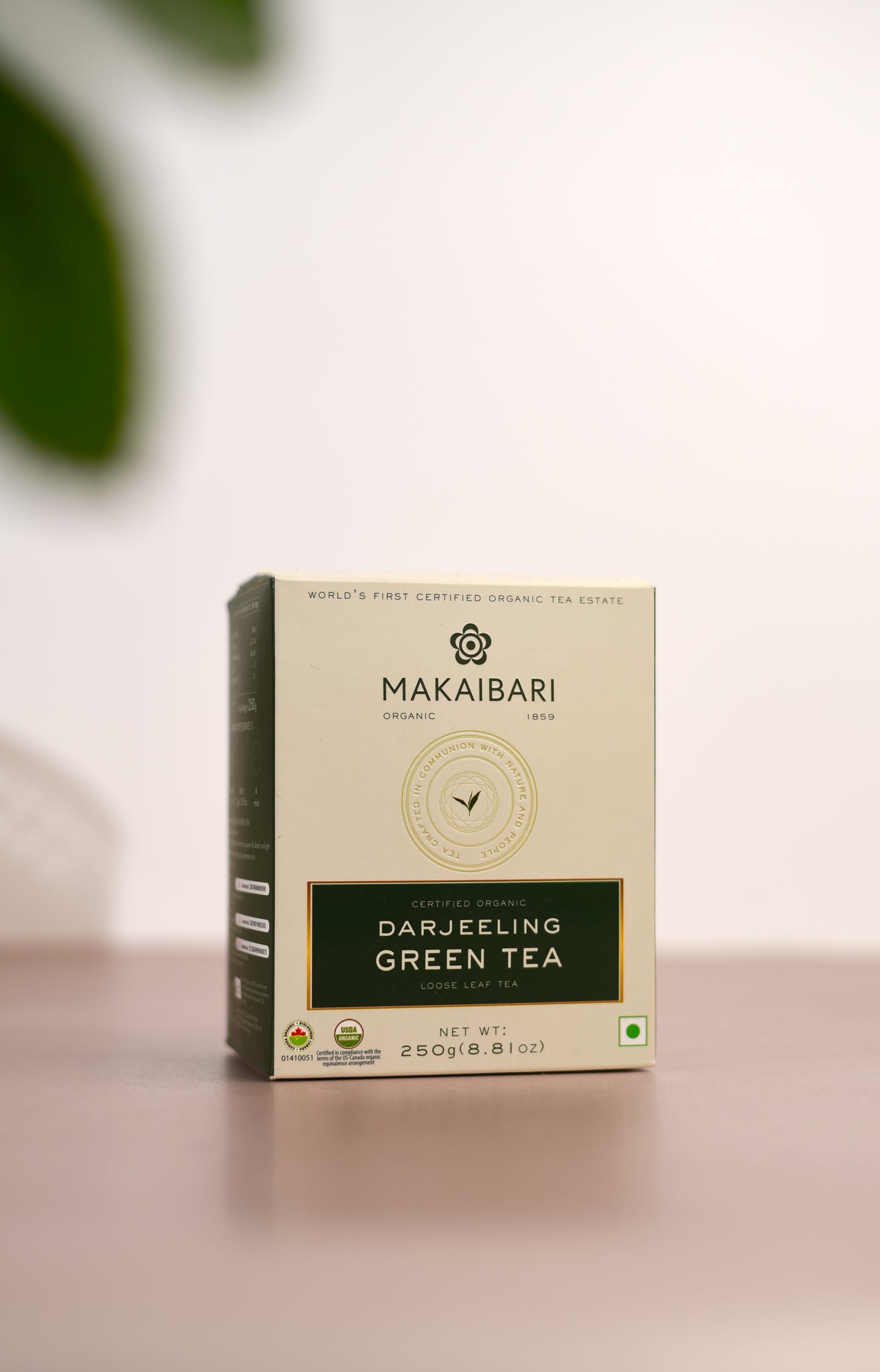 Makaibari Darjeeling Green Tea | 250 gm Mono carton | Loose pack Green Tea