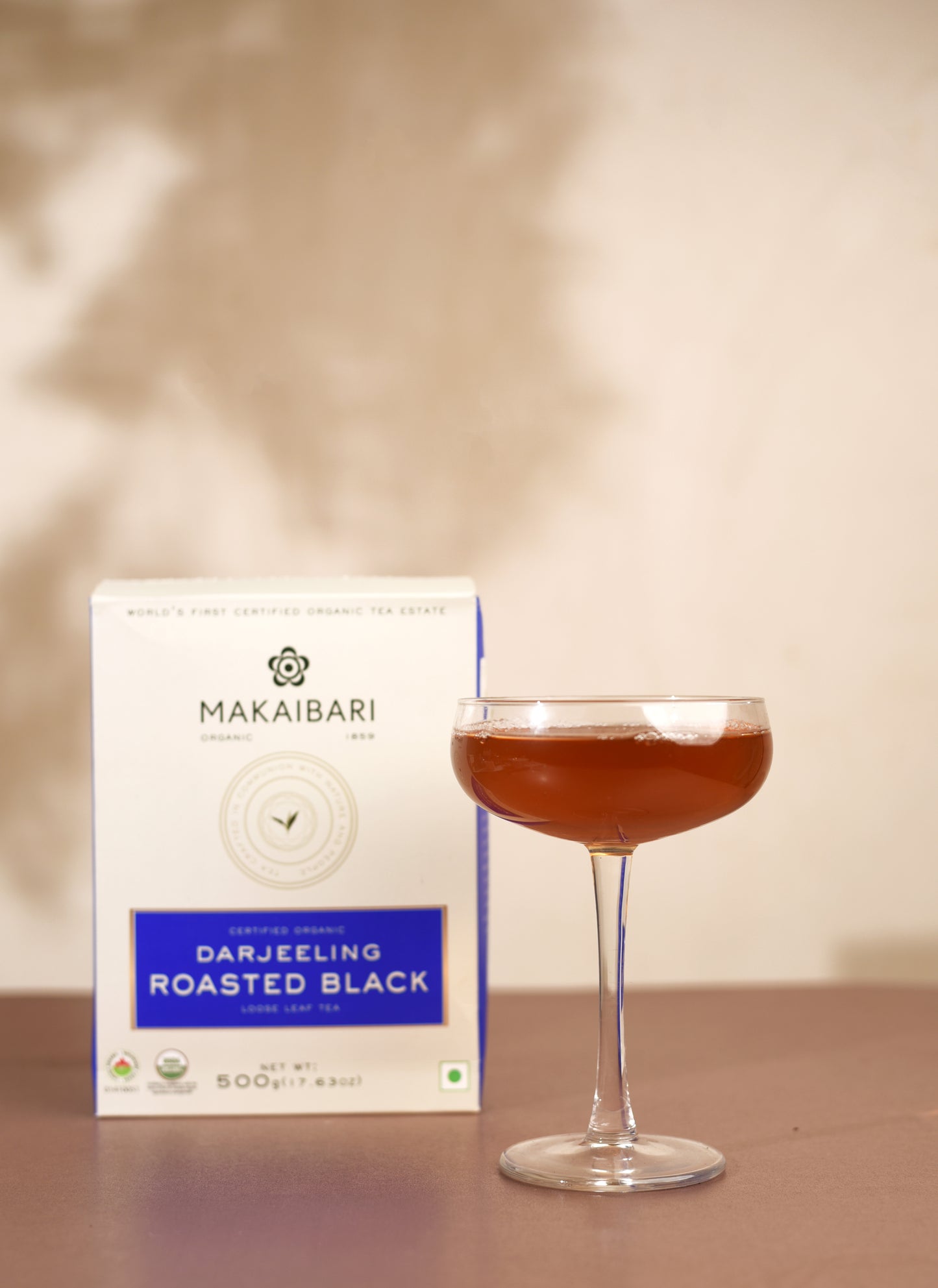 Makaibari Darjeeling Roasted Black | 500 gm Mono carton | Loose pack Black Tea pack