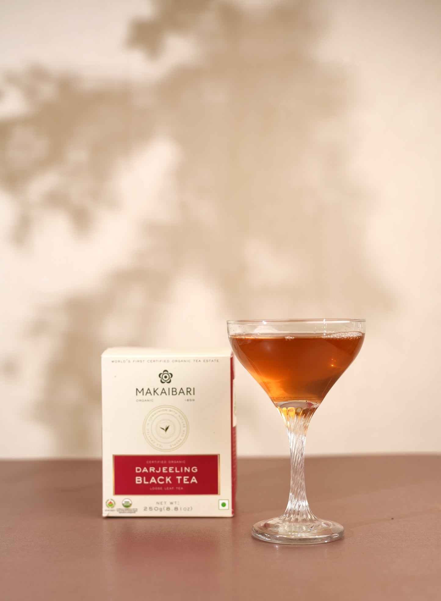 Makaibari Darjeeling Black Tea | 250 gm Mono Cartoon pack | Loose Black Tea