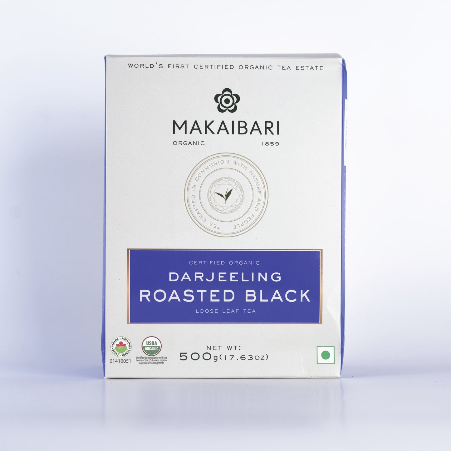 Darjeeling Roasted Black | 500 gm Mono carton | Loose pack Black Tea pack
