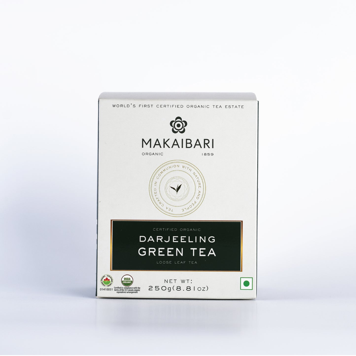 Darjeeling Green Tea | 250 gm Mono carton | Loose pack Green Tea
