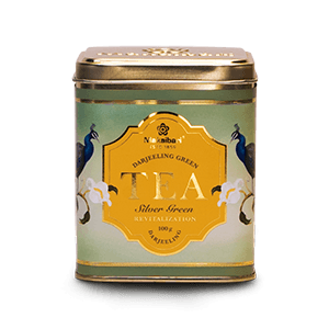 Darjeeling Silver Green Tea - Tin Caddy 