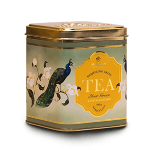 Darjeeling Silver Green Tea - Tin Caddy 